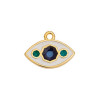 Pendentif pastille inoxydable poinçonnée