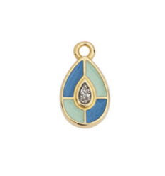 Pendentif pastille inoxydable poinçonnée