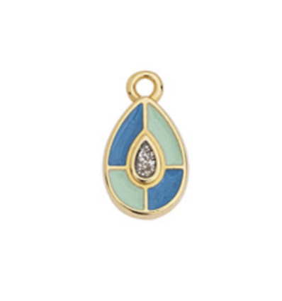 Pendentif pastille inoxydable poinçonnée