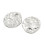 Pendentif pastille inoxydable poinçonnée