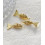 Pendentif pastille inoxydable poinçonnée