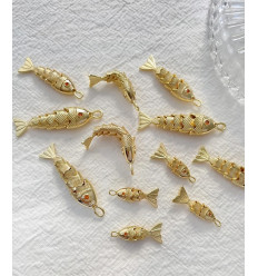 Petit - Pendentif poisson articulé