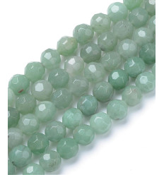 8mm - Chapelet pierre - aventurine rose