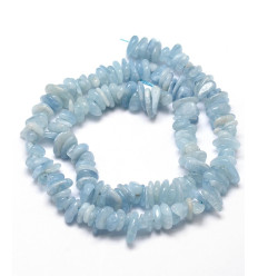 Chapelet pierre chips - aventurine verte