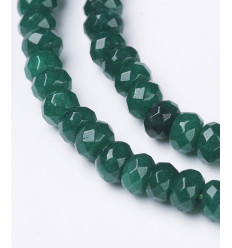 Chapelet pierre - jade teinté 4mm