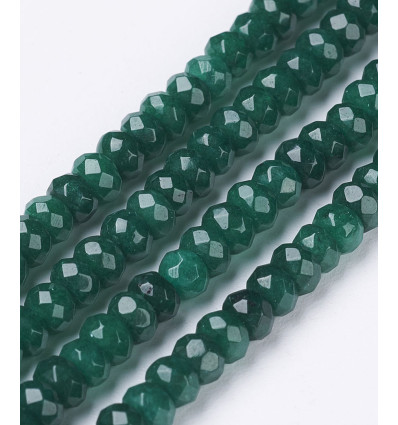 Chapelet pierre - jade teinté 4mm