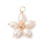 Pendentif petite piece lisse 4mm