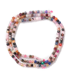 4,5mm - Chapelet pierre - tourmaline