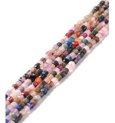 4,5mm - Chapelet pierre - tourmaline