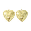 Pendentif pastille inoxydable poinçonnée