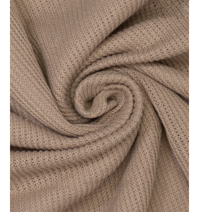 Tissu jacquard bio "Leaf" - Mind The Maker