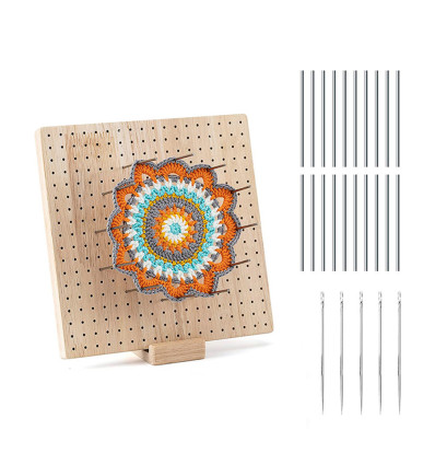 Grande plaque de blocage pour crochet (324 trous)