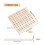 Plaque de blocage pour crochet (100 trous)