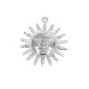 Pendentif pastille inoxydable poinçonnée