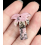 Chapelet Heishi en pierre facettée - fluorite