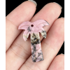 Chapelet Heishi en pierre facettée - fluorite