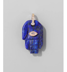Chapelet Heishi en pierre facettée - fluorite