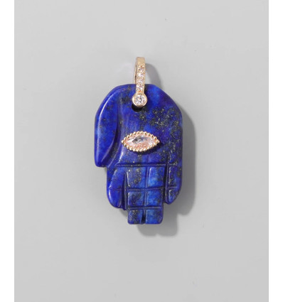 Chapelet Heishi en pierre facettée - fluorite