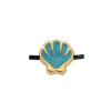 Pendentif pastille inoxydable poinçonnée