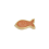 Intercalaire pendentif poisson émaillé