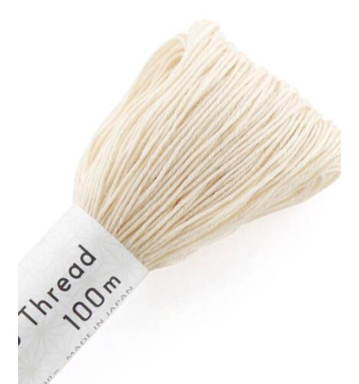 Fil pour broderie sashiko (20m)
