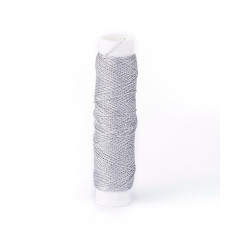 Fil de jade/nylon tressé - rose pâle
