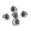 Pendentif petite goutte avec 11 zircons blancs