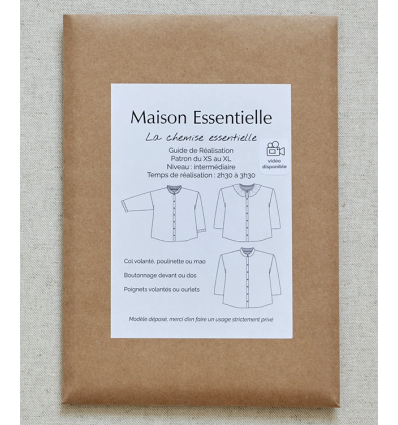 Patron blouse Cicadella