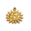 Pendentif pastille inoxydable poinçonnée
