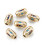 Perle intercalaire tube + zircon