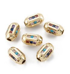 Pendentif petite goutte avec 11 zircons blancs
