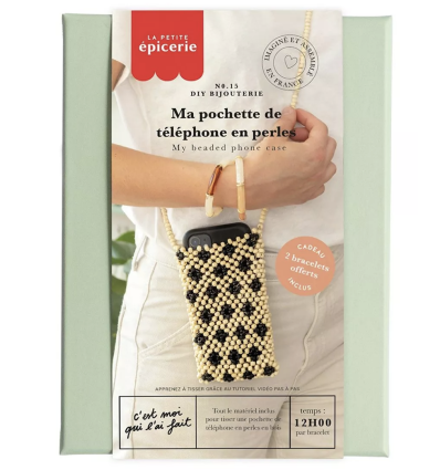 Kit de perles en acrylique (+/- 400 pcs)