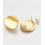 Supports boucles d'oreilles en acier (2pcs)