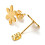 Supports boucles d'oreilles en acier (2pcs)
