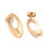 Supports boucles d'oreilles en acier (2pcs)
