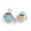 Pendentif pastille inoxydable poinçonnée