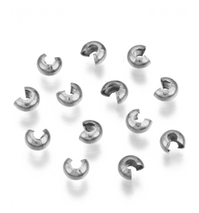 100pcs - perle cache noeud