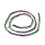 2,5mm - rubis zoisite - Chapelet pierre