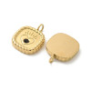 Pendentif pastille inoxydable poinçonnée