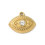 Pendentif pastille inoxydable poinçonnée
