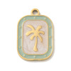 Pendentif pastille inoxydable poinçonnée