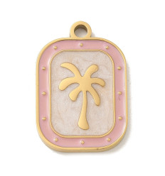 Pendentif plaque - palmier