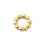 Pendentif pastille inoxydable poinçonnée