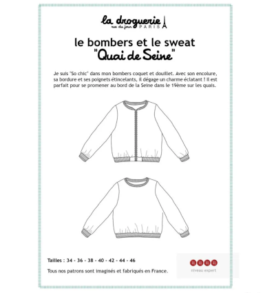 Patron blouse Cicadella