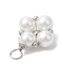 Pendentif petite piece lisse 4mm