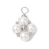 Pendentif petite piece lisse 4mm