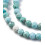 3mm - Chapelet pierre - turquoise