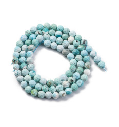 3mm - Chapelet pierre - turquoise