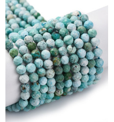 3mm - Chapelet pierre - turquoise