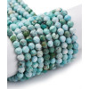 3mm - Chapelet pierre - turquoise
